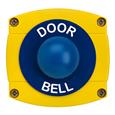 CQR AEB48 IP66 Yellow/Blue Surface Box With Momentary Blue Dome - Legend Door Bell (LEAD TIME: 2-3 DAYS)