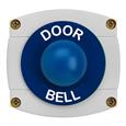 CQR AEB50 IP66 Grey/Blue Surface Box With Momentary Blue Dome - Legend "Door Bell" (LEAD TIME: 2-3 DAYS)