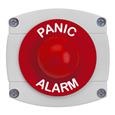 CQR AEB52 IP66 Grey/Red Surface Box With Momentary Red Dome - Legend "Pool Alarm" (LEAD TIME: 2-3 DAYS)