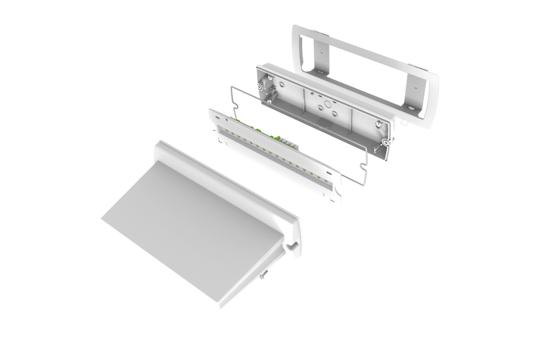 CQR BP/EXITKIT Bulkhead Plus exit sign diffuser and legend kit (LEAD TIME: 2-3 DAYS)