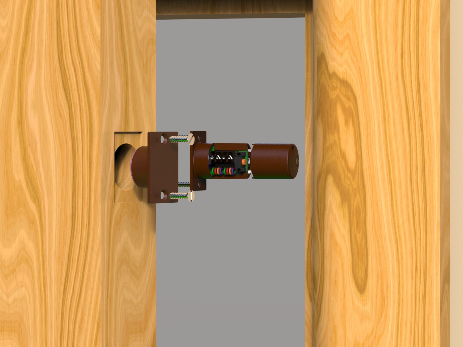 CQR FC508/BR/MULTI/G2/EN FC508 | Flush Contact | Grade 2 | Brown | Multi Resistored (LEAD TIME: 2-3 DAYS)