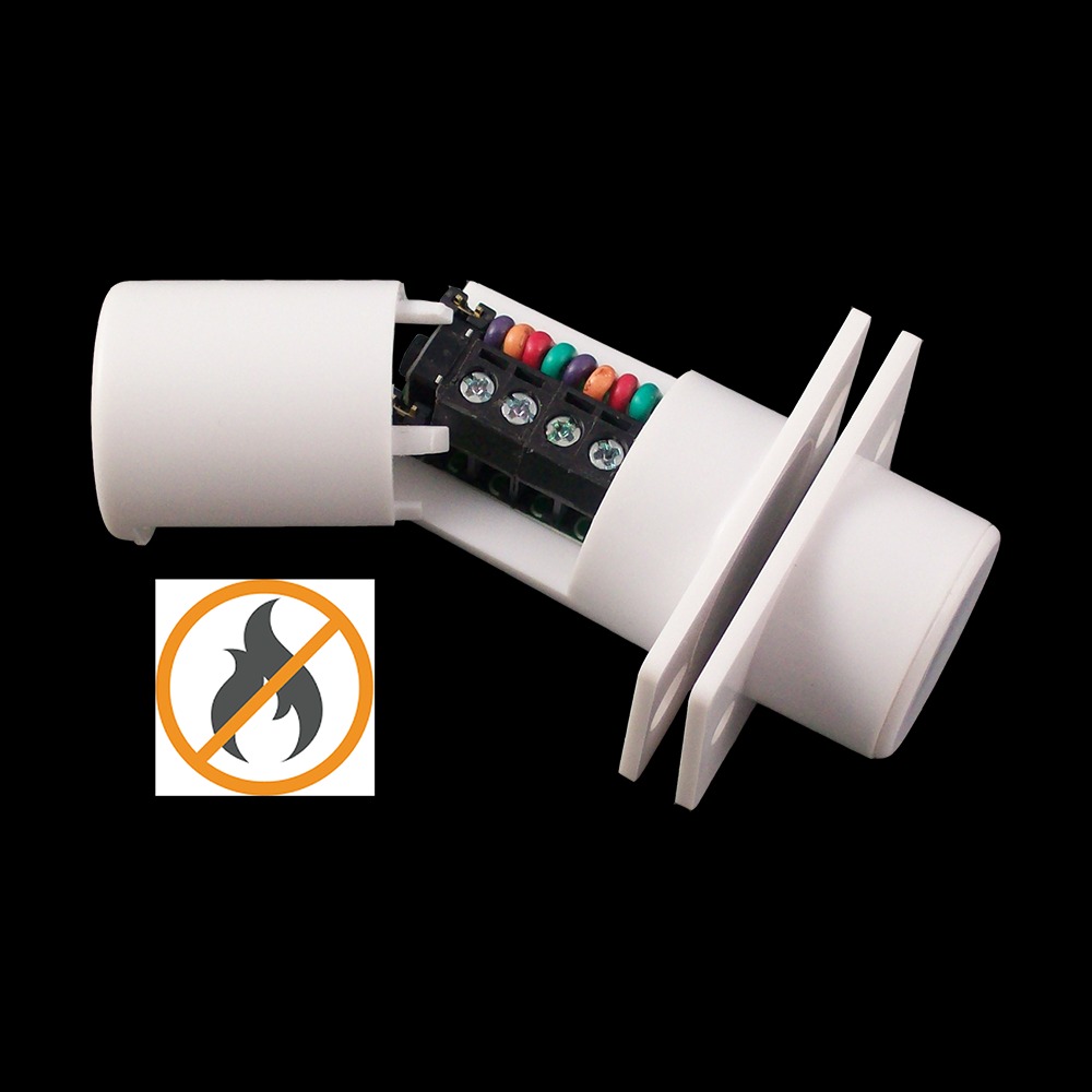 CQR FC508/WH/MULTI/G2/FR FC508 Flame Retardent | Flush Contact | Grade 2 | White | Multi Resistored (LEAD TIME: 2-3 DAYS)
