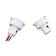 CQR FC511/WH/2 FC511 Twin Reed | Flush Contact | Grade 1 | White | Non-resistored (LEAD TIME: 2-3 DAYS)