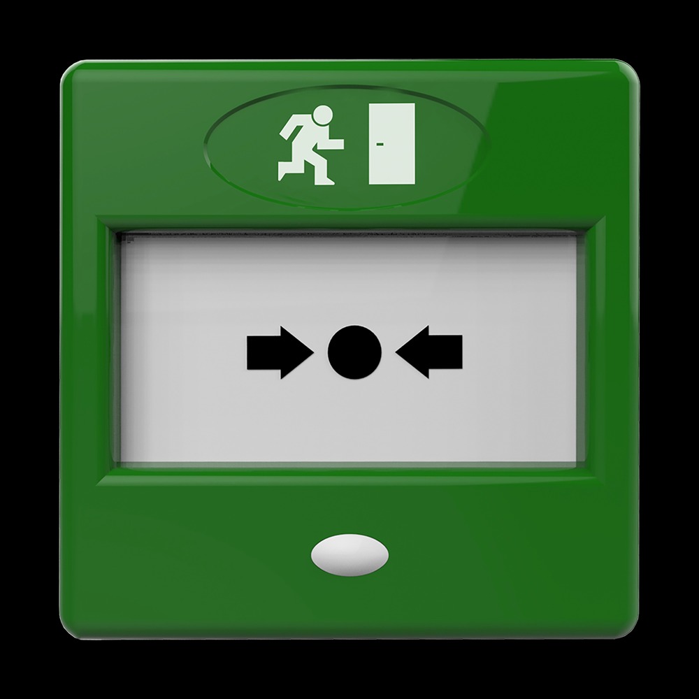 CQR FP3/GR/DP FP3 Manual Call Point Resettable Double Pole - Green (LEAD TIME: 2-3 DAYS)