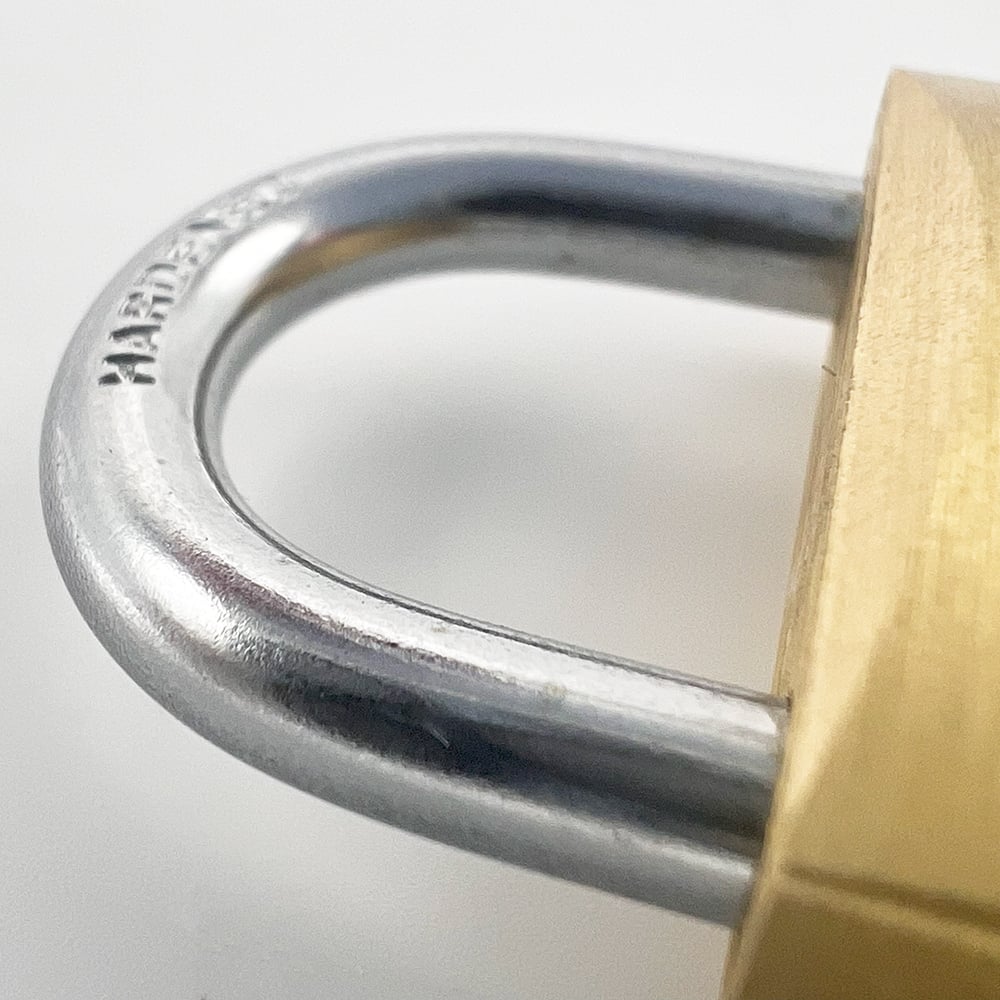 Kasp 125 Series 30mm Open Shackle Brass Padlock