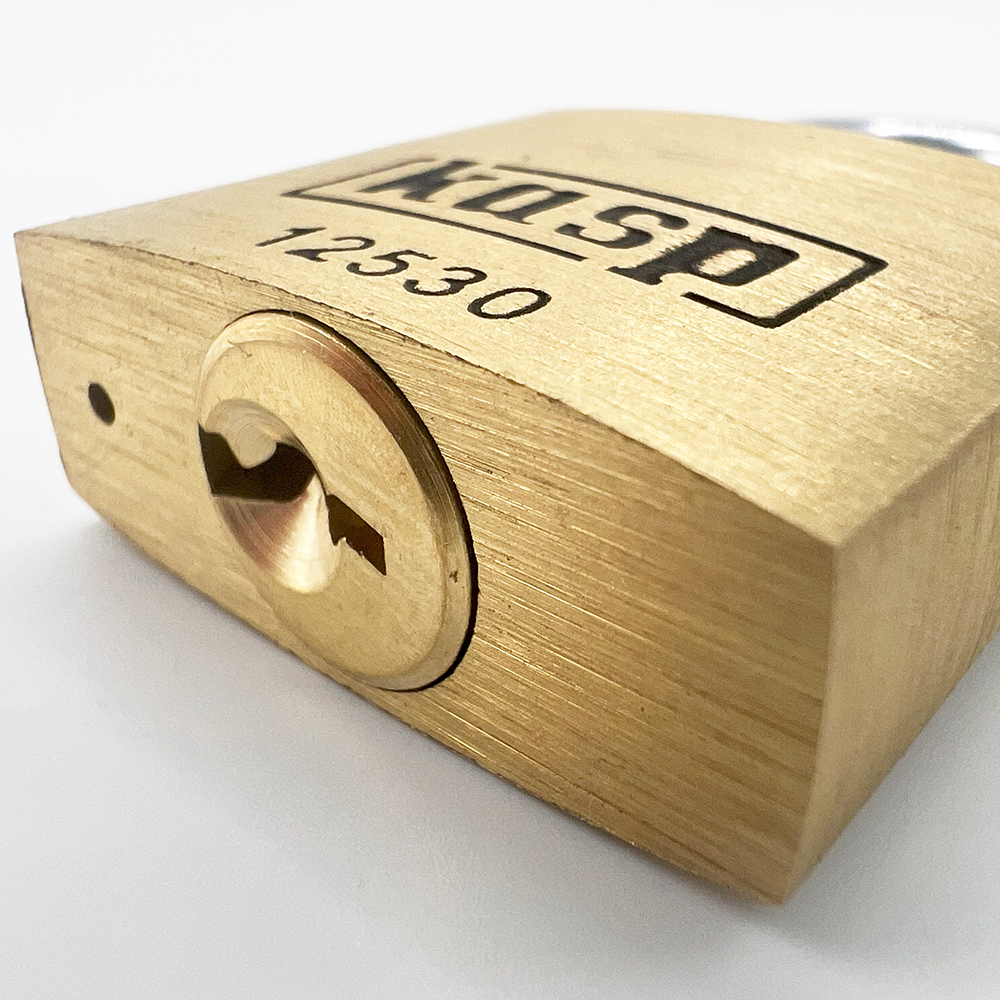 Kasp 125 Series 30mm Open Shackle Brass Padlock