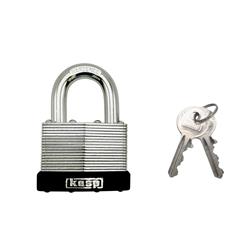 Kasp 130 50mm Open Shackle Laminated Steel Padlock