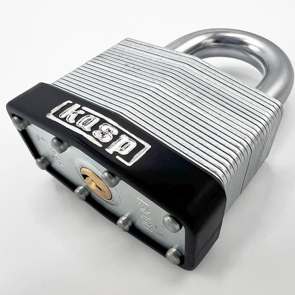 Kasp 130 60mm Open Shackle Laminated Steel Padlock