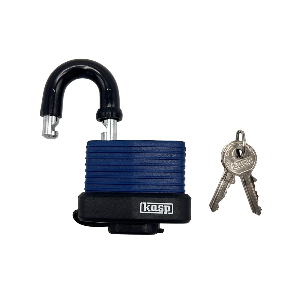 Kasp 135 58mm Body Width with Overall Height 79mm Open Shackle Harsh Environment Padlock