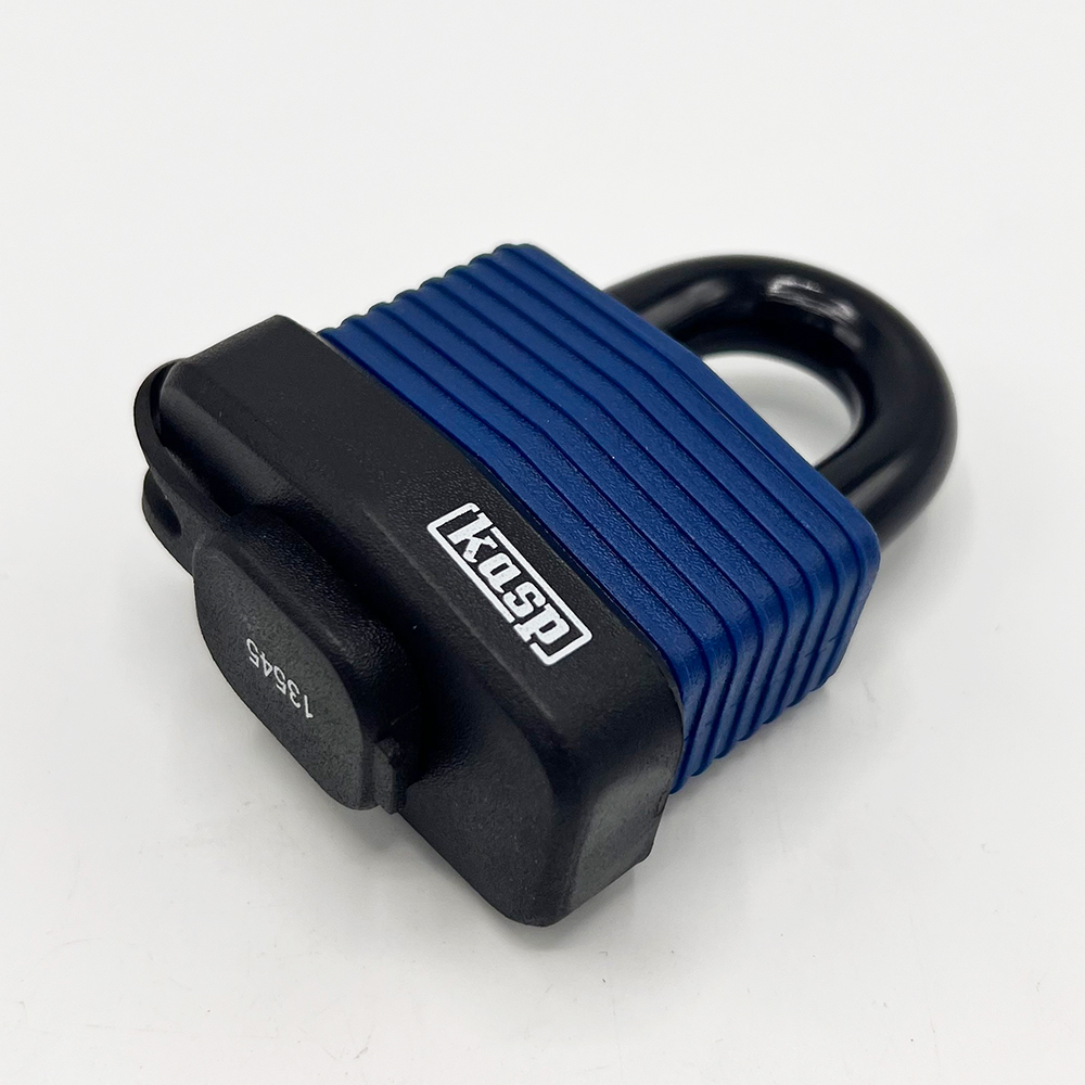 Kasp 135 58mm Body Width with Overall Height 79mm Open Shackle Harsh Environment Padlock