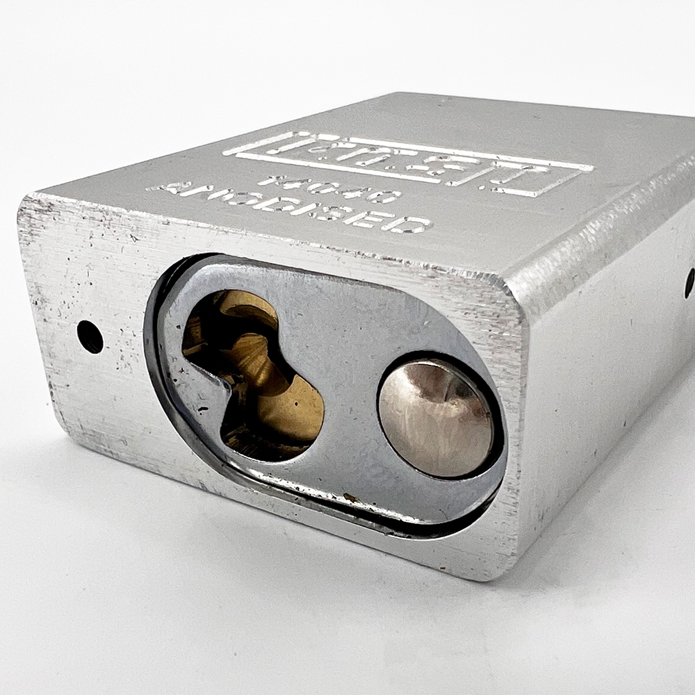 Kasp 140 40mm Open Shackle Solid Aluminium Padlock