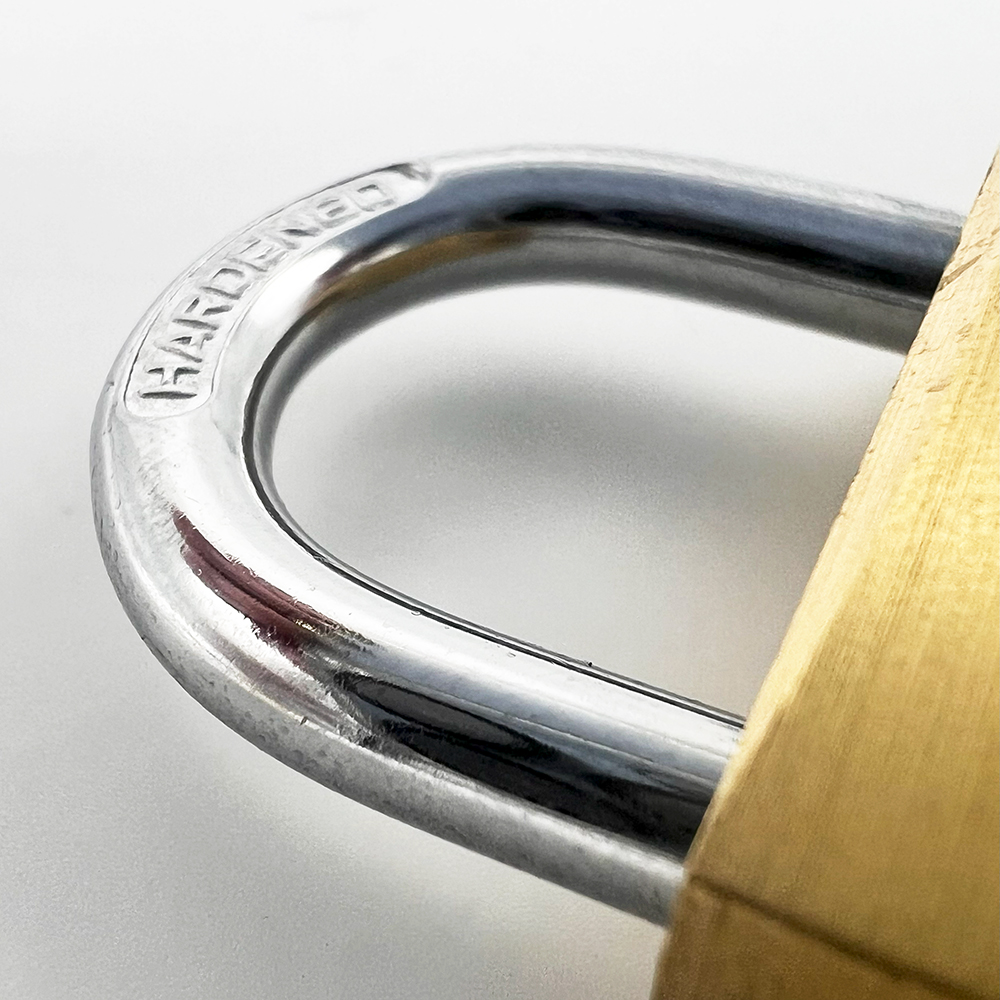 Kasp 125 Series 25mm Open Shackle Brass Padlock