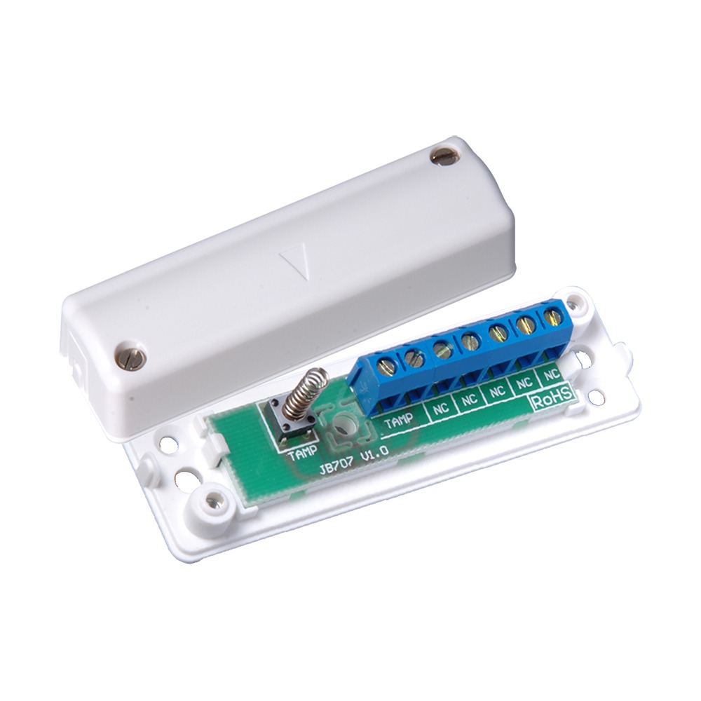 CQR JB707/WH Junction Box | 5 Way | Microswitch Tamper | White (LEAD TIME: 2-3 DAYS)
