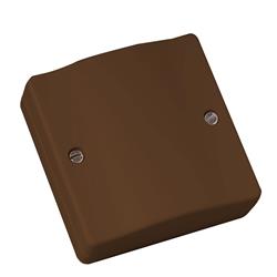 CQR JB727/BR Junction Box | 12 Way | Microswitch Tamper | Brown (LEAD TIME: 2-3 DAYS)