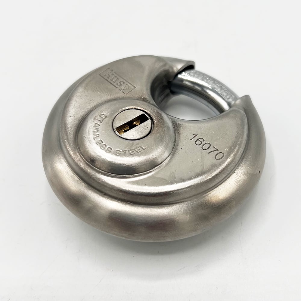 Kasp 160 70mm Closed Shackle Disc Padlock