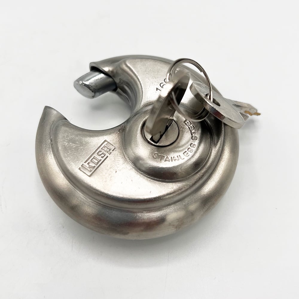 Kasp 160 70mm Closed Shackle Disc Padlock