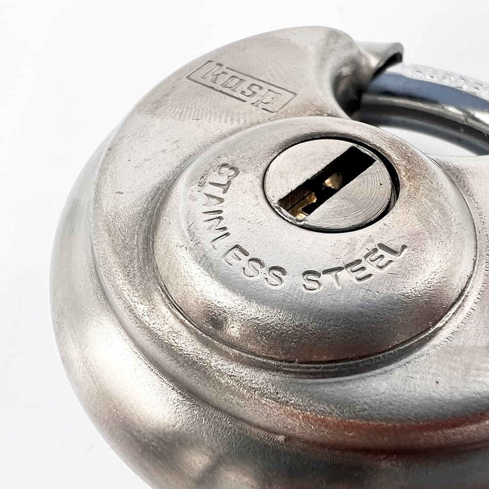 Kasp 160 70mm Closed Shackle Disc Padlock