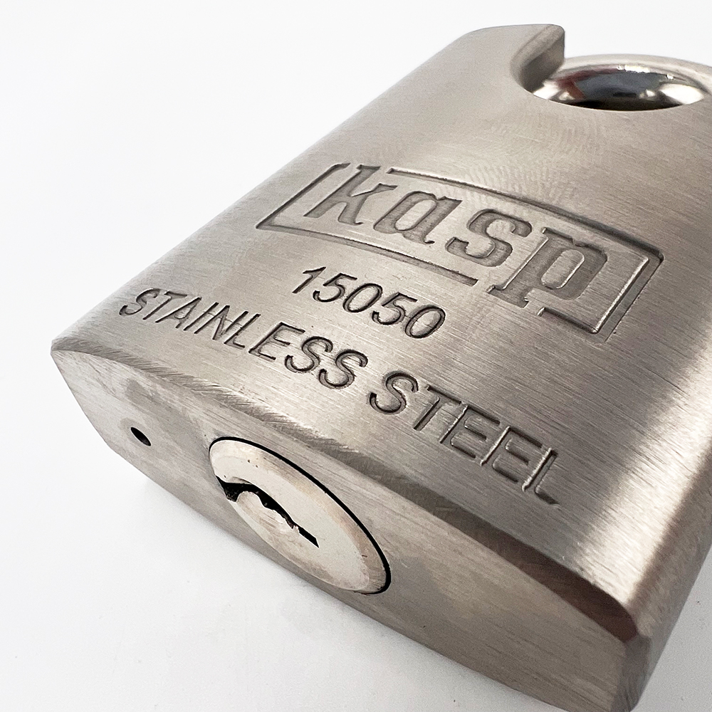 Kasp 150 50mm Closed Shackle Stainless Steel Padlock