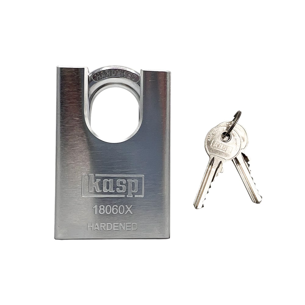 Kasp 180 Series Steel Closed Shackle Padlock 60mm