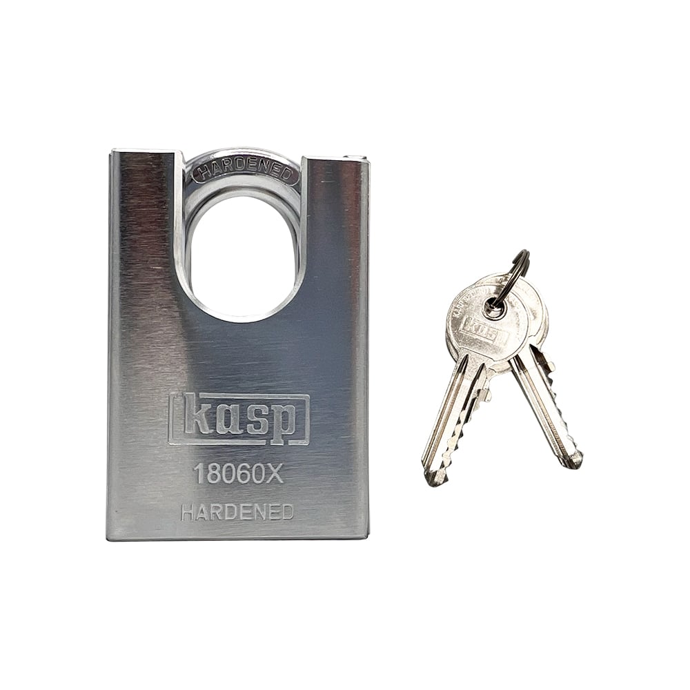 Kasp 180 Series Steel Closed Shackle Padlock 60mm