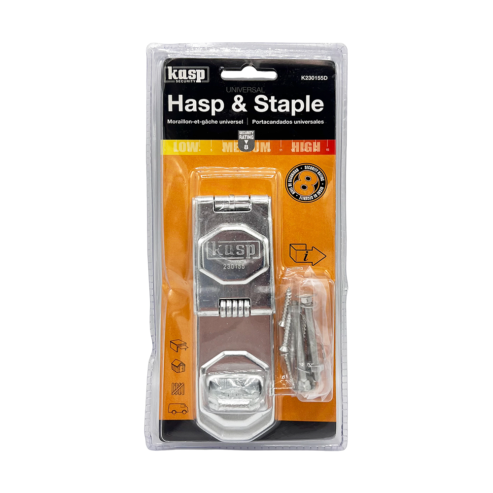Kasp 230 Universal Hasp and Staples