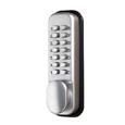 CQR SBL300/S Push Button Lock | Traditional Code | Knob | Satin Chrome | 3 - 7 Digits (LEAD TIME: 2-3 DAYS)