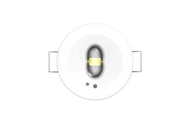 CQR SP/1/NM/WH/865 WHITE - Spot LED Emergency Downlight, c/w open area & corridor lens (LEAD TIME: 2-3 DAYS)