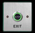 CQR XB/NT86/ALI Single Gang Aluminium Touchless Sensor Exit Button (LEAD TIME: 2-3 DAYS)