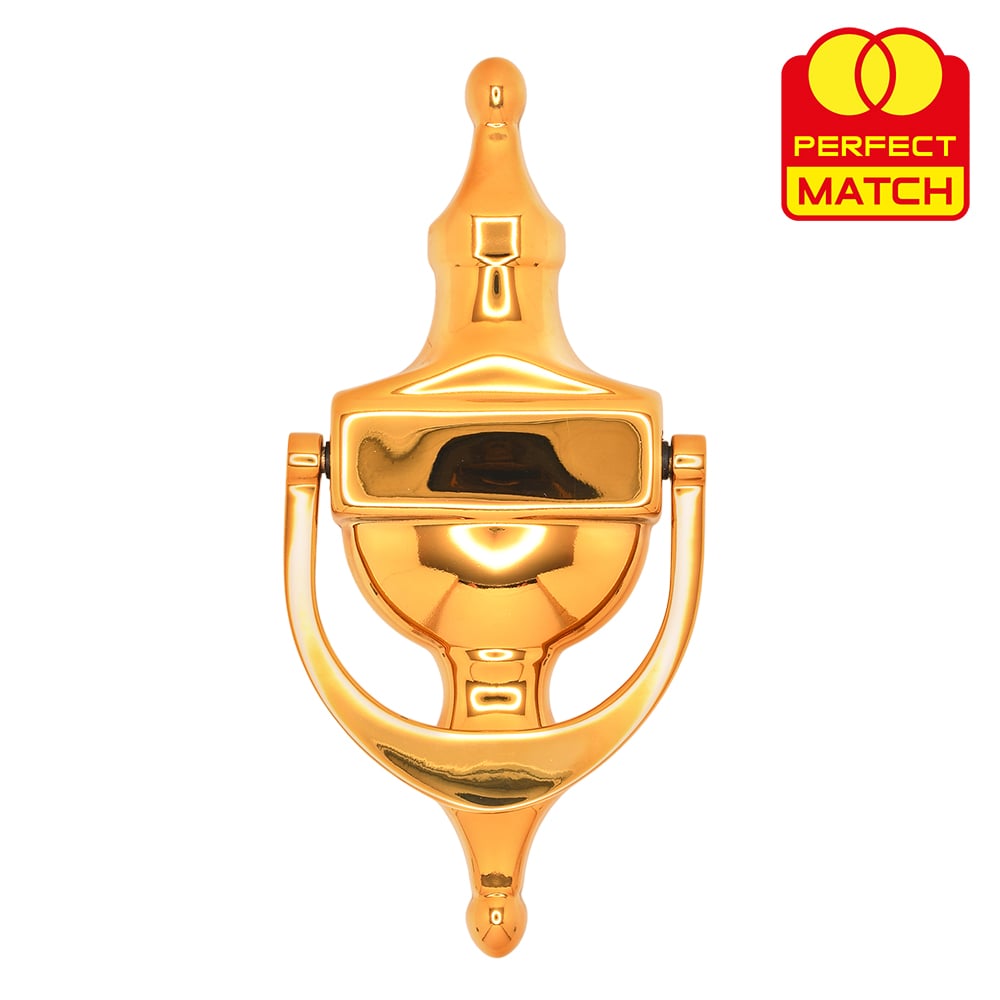 TSS UPVC Door Knockers - Without Cut Out For Door Viewer
