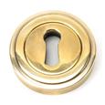 From The Anvil Round Escutcheon - Art Deco (LEAD TIME: 2-3 DAYS)