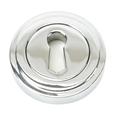 From The Anvil Round Escutcheon - Art Deco (LEAD TIME: 2-3 DAYS)
