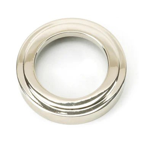 From The Anvil Round Euro Escutcheon - Art Deco (LEAD TIME: 2-3 DAYS)
