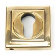 From The Anvil Round Euro Escutcheon - Square (LEAD TIME: 2-3 DAYS)