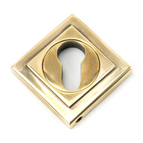 From The Anvil Round Euro Escutcheon - Square (LEAD TIME: 2-3 DAYS)