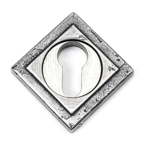 From The Anvil Round Euro Escutcheon - Square (LEAD TIME: 2-3 DAYS)