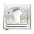 From The Anvil Round Euro Escutcheon - Square (LEAD TIME: 2-3 DAYS)