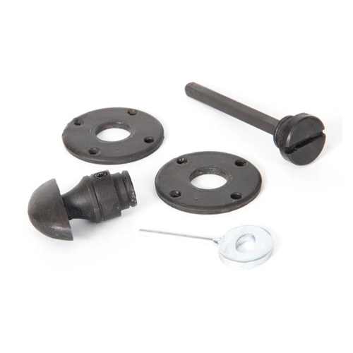 From The Anvil Round Thumbturn Set (Blacksmith) (LEAD TIME: 2-3 DAYS)