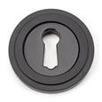 From The Anvil Round Escutcheon - Art Deco (LEAD TIME: 2-3 DAYS)