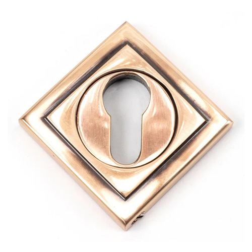 From The Anvil Round Euro Escutcheon - Square (LEAD TIME: 2-3 DAYS)
