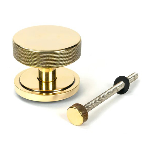 From The Anvil Brompton Centre Door Knob - Art Deco (LEAD TIME: 2-3 DAYS)