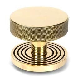 From The Anvil Brompton Centre Door Knob - Beehive (LEAD TIME: 2-3 DAYS)