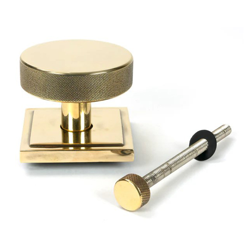 From The Anvil Brompton Centre Door Knob - Square (LEAD TIME: 2-3 DAYS)