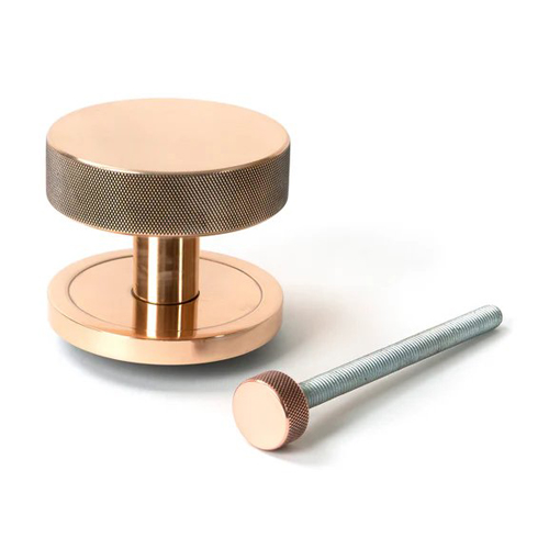 From The Anvil Brompton Centre Door Knob - Plain (LEAD TIME: 2-3 DAYS)
