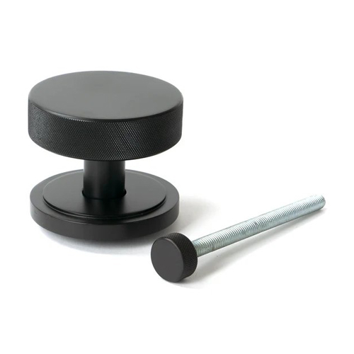 From The Anvil Brompton Centre Door Knob - Art Deco (LEAD TIME: 2-3 DAYS)