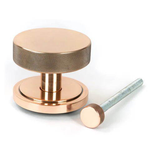 From The Anvil Brompton Centre Door Knob - Art Deco (LEAD TIME: 2-3 DAYS)