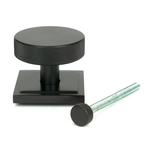 From The Anvil Brompton Centre Door Knob - Square (LEAD TIME: 2-3 DAYS)