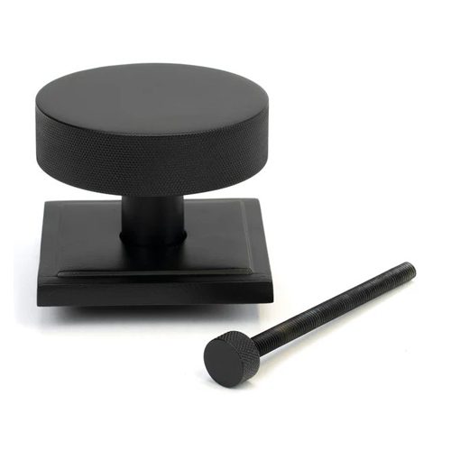 From The Anvil Brompton Centre Door Knob - Square (LEAD TIME: 2-3 DAYS)