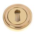 From The Anvil Round Escutcheon - Art Deco (LEAD TIME: 2-3 DAYS)