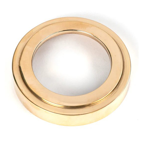 From The Anvil Round Escutcheon - Art Deco (LEAD TIME: 2-3 DAYS)