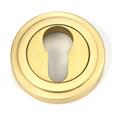 From The Anvil Round Euro Escutcheon - Art Deco (LEAD TIME: 2-3 DAYS)